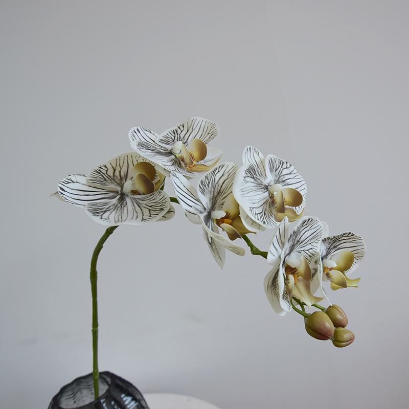 Phalaenopsis Wabi-Sabi Style Artificial Flowers for Home, Wedding, or Hotel Decor