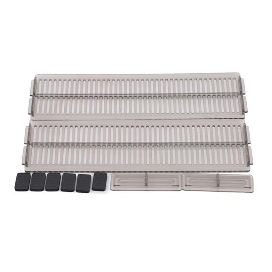 Odkládací přihrádka na skříň Přepážka Stahovací plastová přepážka zásuvek