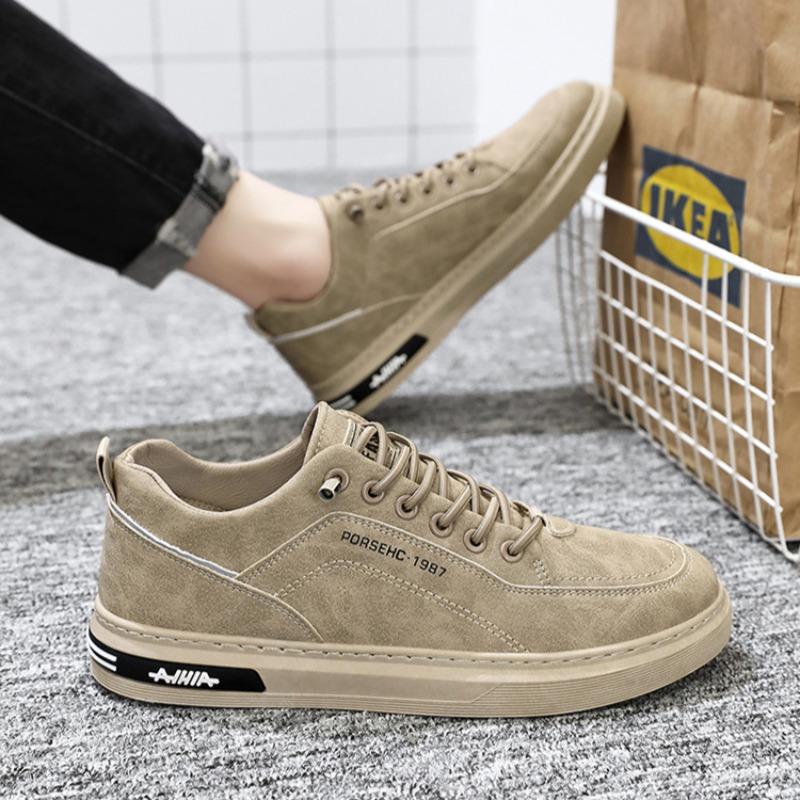 Trend New Hot Sale Men Casual Shoes Retro Comfortable Wear-resistant Works Shoes Mans Sneakers Jogging Outdoor Walking Footwear