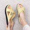 New Anti Slip Height Increasing Slippers for Women's Outdoor Wear and Home Wear Women's Cool Slippers