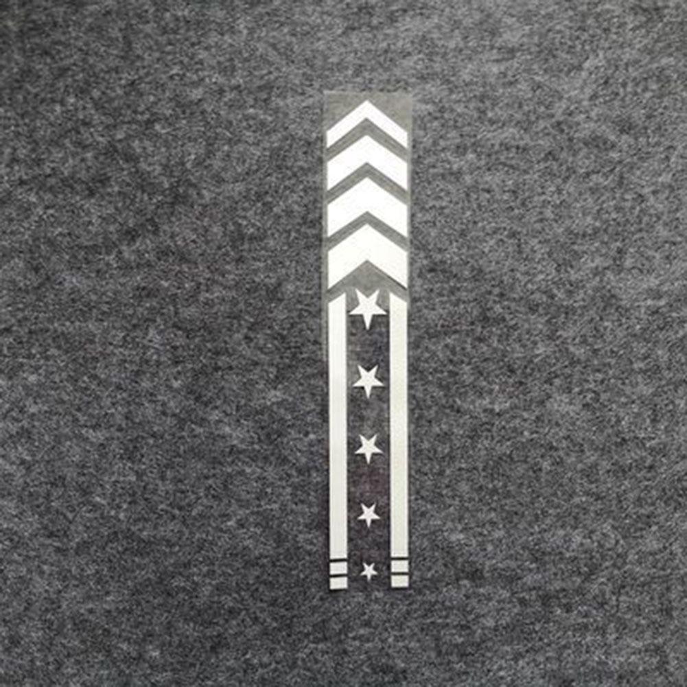 Customizable Reflective Motorcycle Arrow Decals Stand Out from the Rest