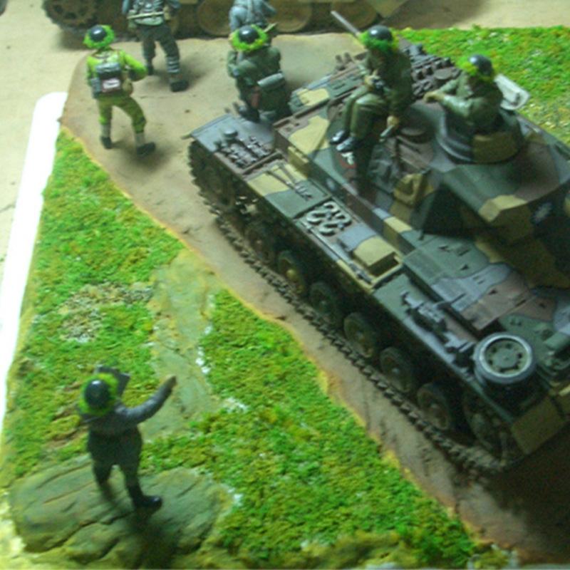 30g DIY Nylon Artificial Grass Powder Model Sand Table Scenery Decor Accessories