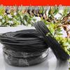 Crassula Ovata Shaping Wire: Soft Aluminum-Iron for Horticulture, Floral Art, Flower Arrangements, and Bonsai Branch Shaping.