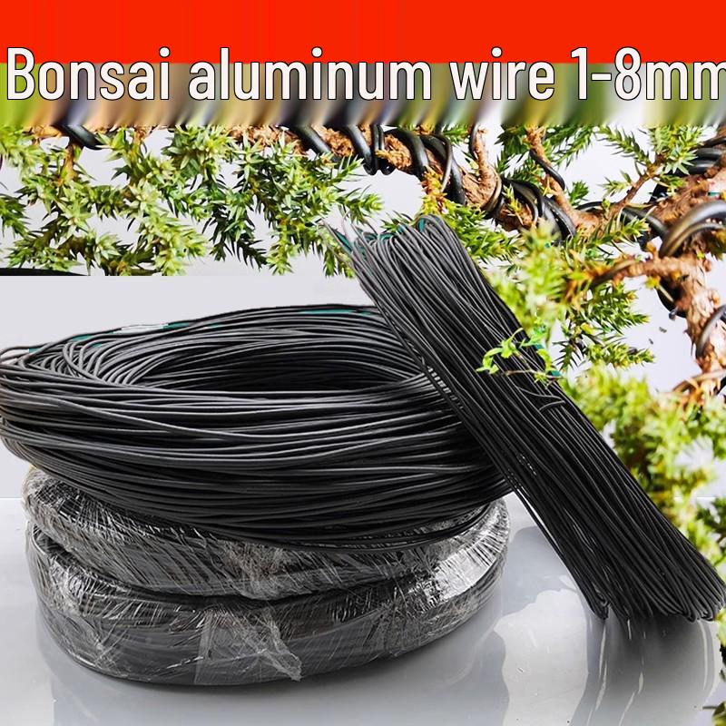 Crassula Ovata Shaping Wire: Soft Aluminum-Iron for Horticulture, Floral Art, Flower Arrangements, and Bonsai Branch Shaping.