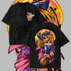 Anime Witch Girl Graphic T Shirt, Kawaii Manga Mage Tee, Y2K Anime Streetwear Sh
