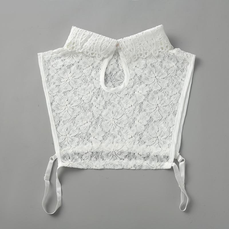 Faux col en dentelle, col décoratif polyvalent, faux col, faux col de chemise, faux col cheongsam à nœud chinois