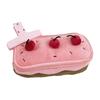 Cherry Cake Pencil Case Large Capacity Pencil Pouch Cute Stationery Bag