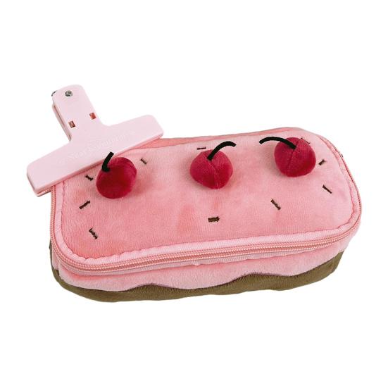 Cherry Cake Pencil Case Large Capacity Pencil Pouch Cute Stationery Bag