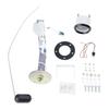 12V Fuel Level Gauge with Float Sensor Kit, 52mm 2 Inch Black Face Instrument for Tank Monitoring, Panel Service, and Replacement Projects