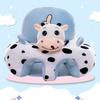 Cute Baby Sofa Support Seat Cover Plush Chair Learningto Sit Feeding Chair Comfortable Toddler Nest Puff Washable Without Filler