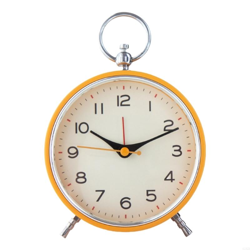 62KD Decorative Classical Alarm Clock with Nightlight for Bedroom Snooze Feature