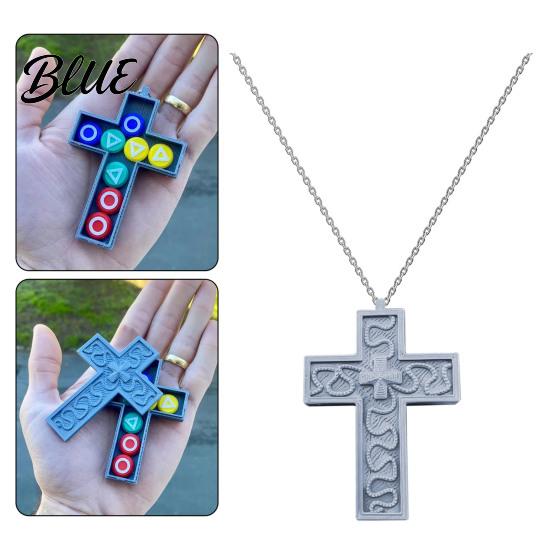 Dual Purpose Necklace with Secret Compartment Character Ten Shaped Comfortable