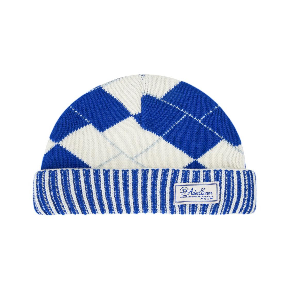 ADERERROR Tenit Beanie Z-Blue ONE SIZE