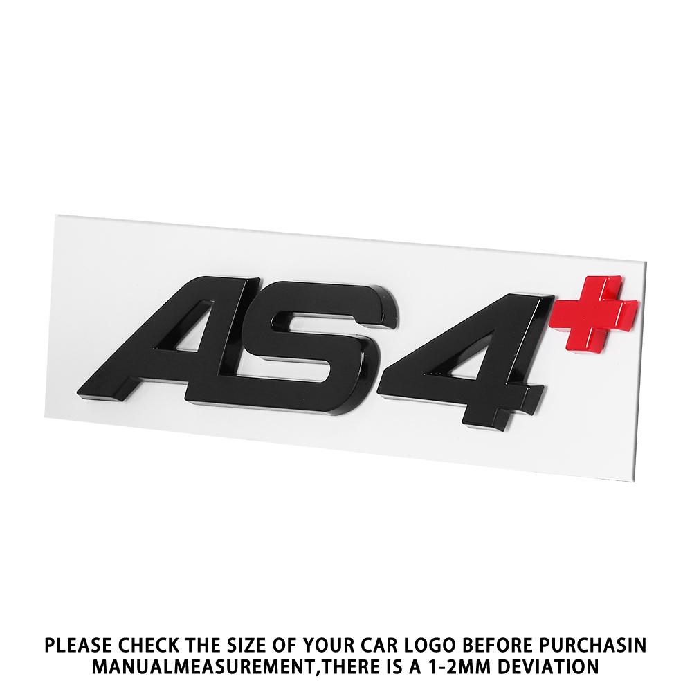 3D Aluminum For T01 AS3 AS4 AS5 AS6 AS7 AS8 AS3+ AS4+ AS5+ AS6+ AS7+ AS8+ Letters Emblem Car Rear Trunk Decoration Logo Sticker 01T