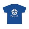 Plymouth Automobile Car Manufactuer White Logo T-shirt