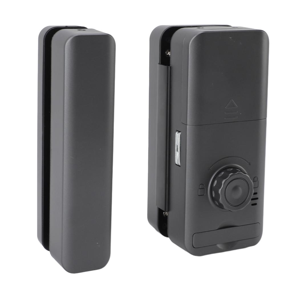 Electronic Glass Door Safety Lock Professional Large Color Screen Glass Door Fingerprint Lock with Keys for Single