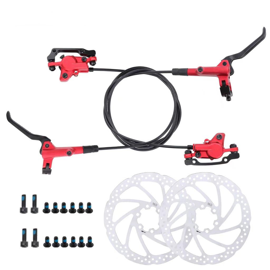 New Products Color Bicycle Hydraulic Disc Brake Mountain Bike Brake Set Hydraulic Disc Brake Mt200