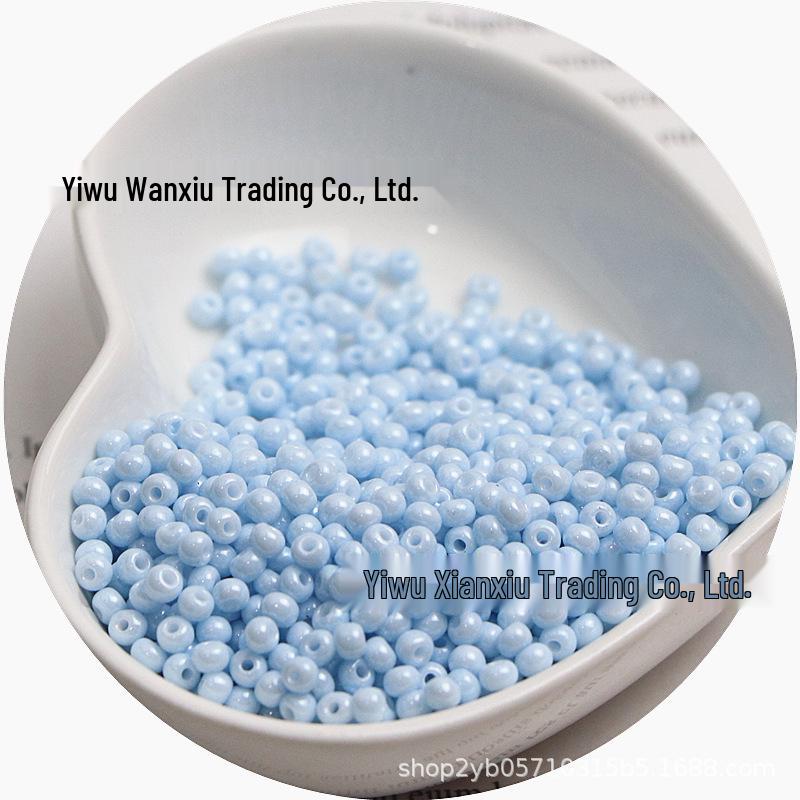 3mm Solid Color Glass Seed Beads for Handmade Jewelry & DIY Crafts