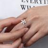 Finger Spinner Rings Fidget Anxiety Rings Sunflower For Women Relieving Anxiety Rings Rotate Anti Stress Rings Toy GirlTrendy Rings