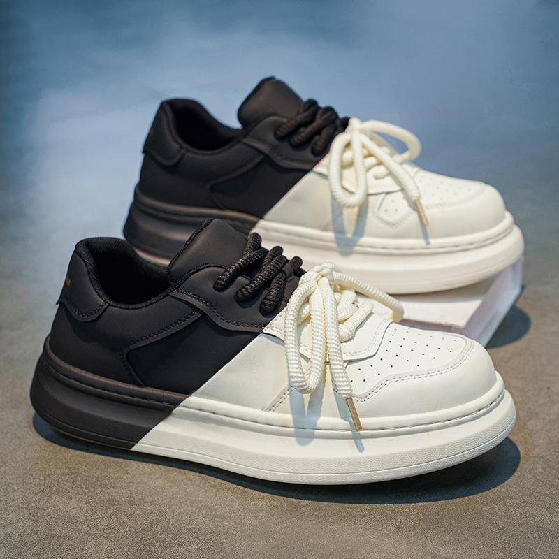 Scarpe da ginnastica comode, traspiranti, alla moda, per studenti e ragazzi, casual, quattro stagioni, da uomo, con suola morbida.