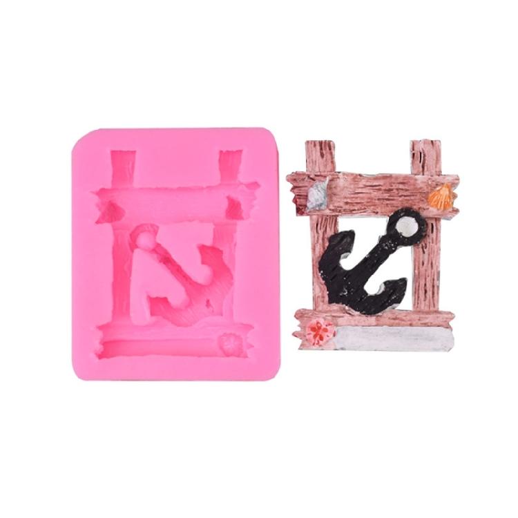 Anchor-Sailboat Shape Soap Candle Mold Silicone Mold for Resin Candle Mold