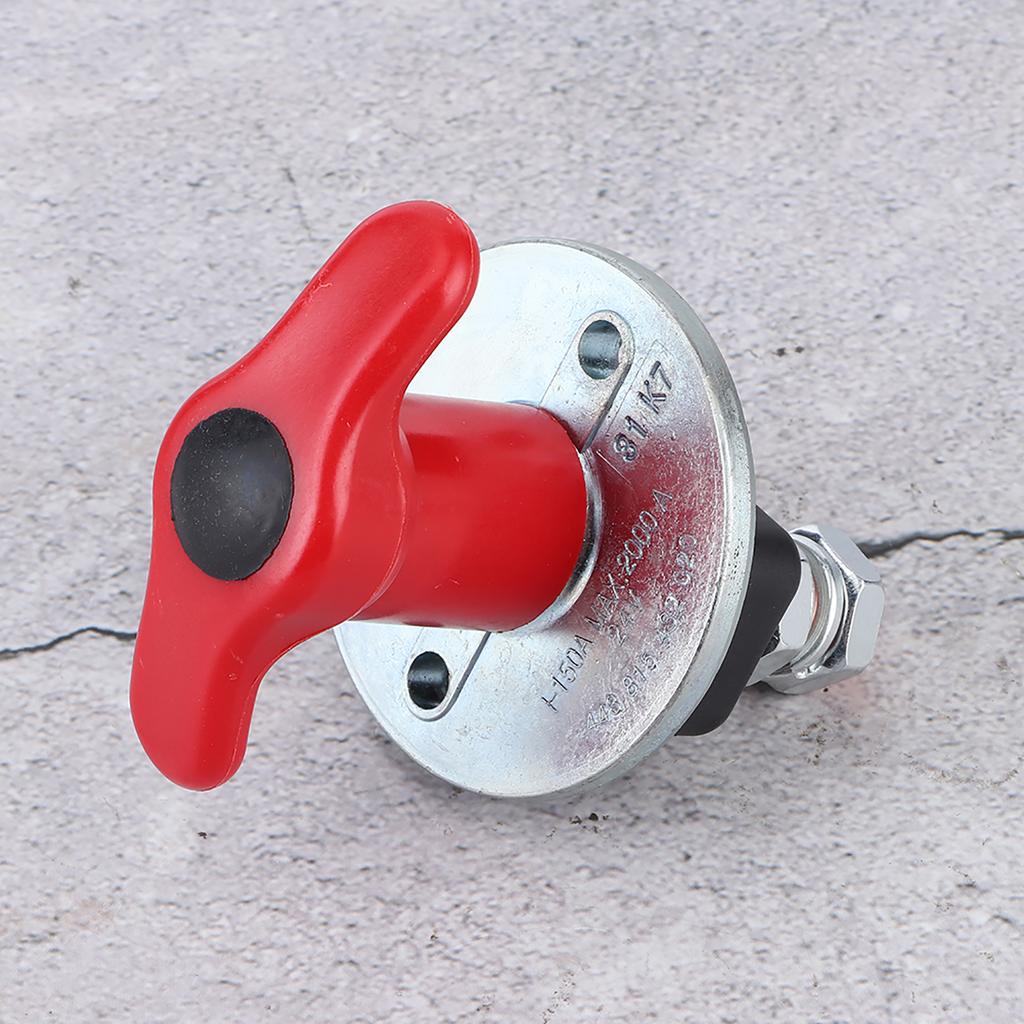 150A 250A Power Kill Switch Battery Isolator Switch Disconnect Universal for Car Fire Fighting Truck 12V 24V