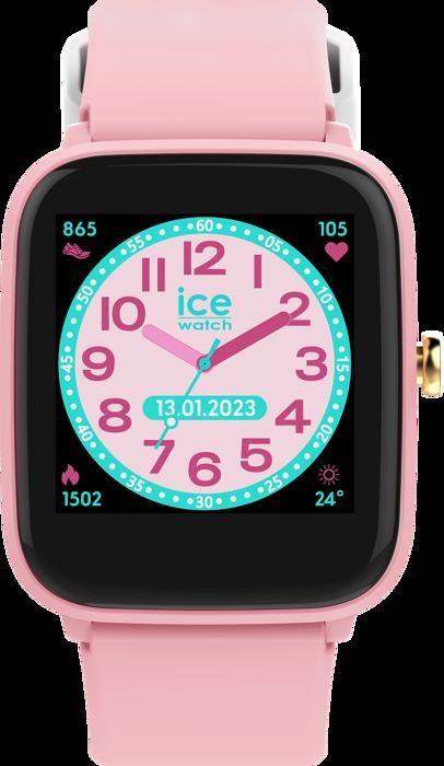 Smartwatch - ICE WATCH - Smart Junior - Rosa - Größe S - Armband PVC Rosa
