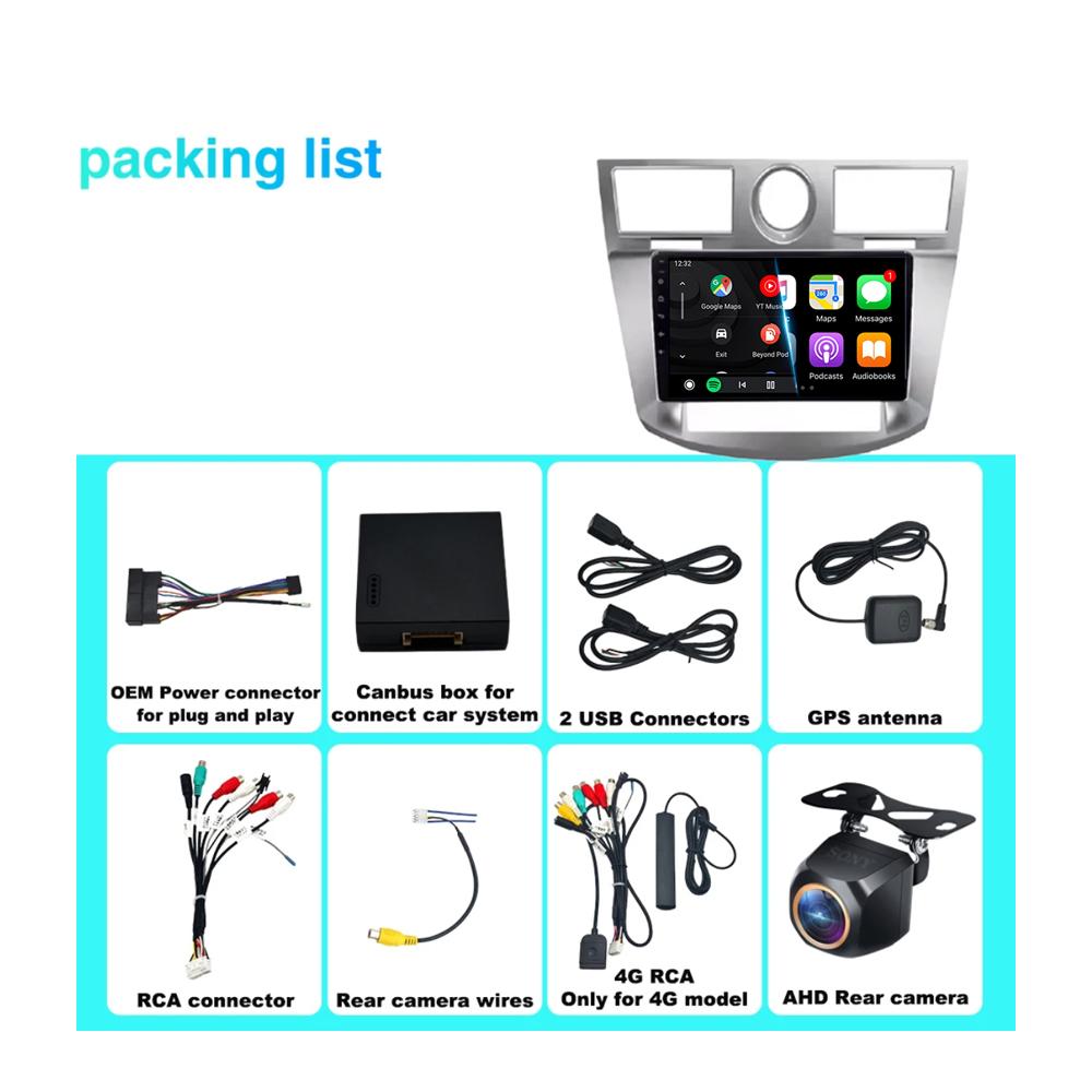 Android 14 For Chrysler Sebring Cirrus 2008 - 2010 Multimedia Navigation GPS Video Autoradio Player Car Stereo Carplay Monitor