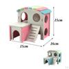 Small Animal Home Cage House Toy for Pets Hamsters Guinea Pigs Mice , Pink