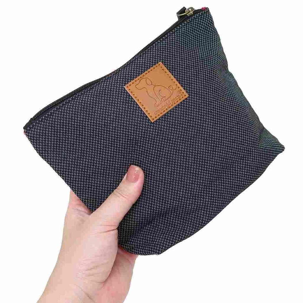 Marushin Wonderful Peace Love Eyes Labrador Retriever Dog and Cat Cosmetic Pouch (0765002300)