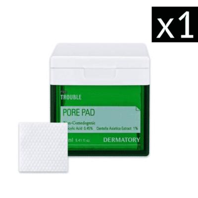 Dermatory Pro Trouble Pore Pad, 60 Blatt, 1 Stück