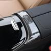 Car For Mercedes Benz E Class W214 2024 Console Armrest Box Button Frame Cover Trim Interior Accessories Carbon Pattern Stickers