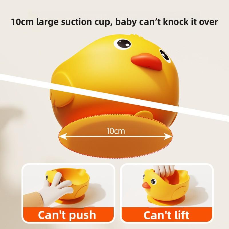 Baby-specific Suction Cup Anti-fall and Anti-scald Feeding Bowl