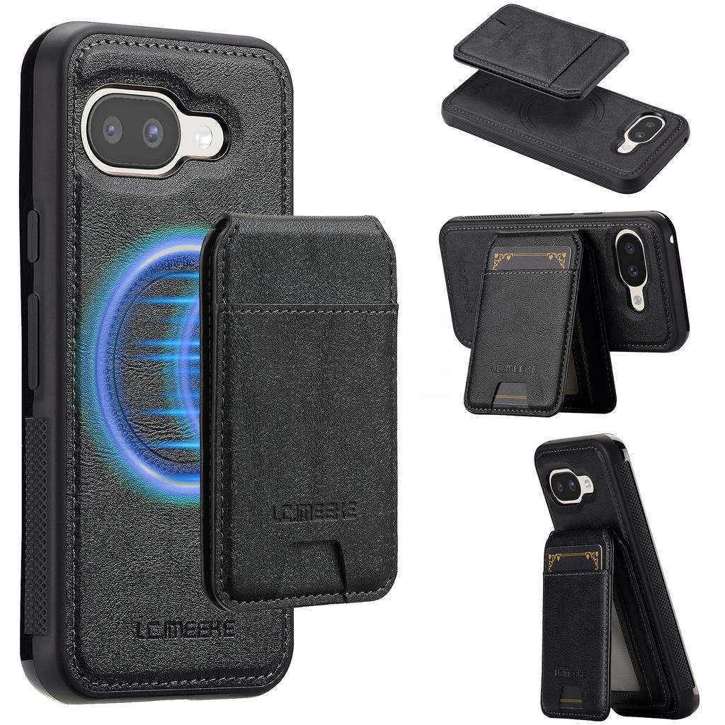 Luxury 2 In 1 Detachable Cards Solt Wallet Leather Phone Case For Google Pixel 10 Pro XL 9A 9 8 8A 7A 7 10A Vertical Bag Cover