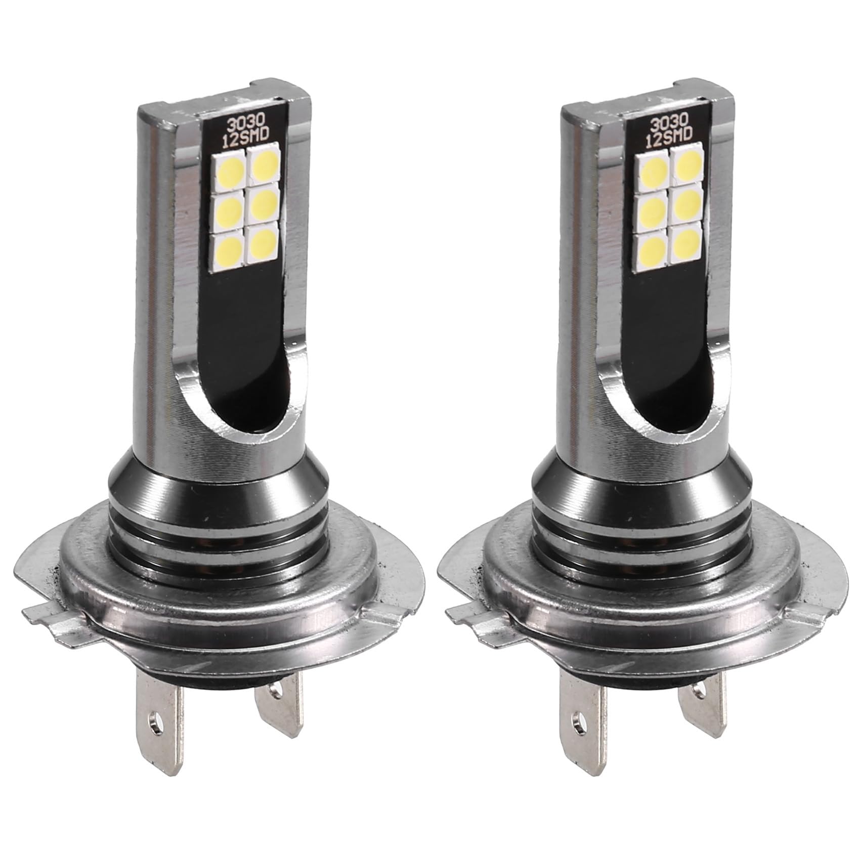 

FenKehb 2 шт Міні світлодіодні лампи для фар H7 Високопродуктивна ходова протитуманна фара для мотоцикла, мото, вантажівки, квадроцикла, UTV