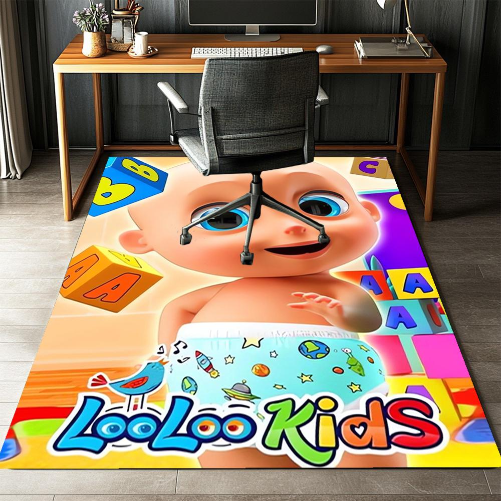 CoComelon Printed Carpet,Rug,for Office Chair Living Room Bedroom Kitchen Room Decor Gifts.