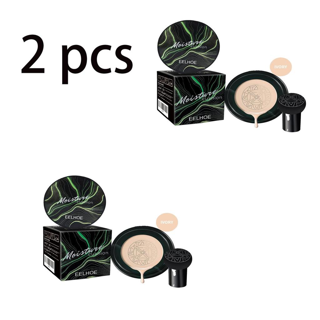 EELHOE Pilzkopfkissen Natürliche BB-Creme (Elfenbeinweiß), wasserfest, kaschiert Hautunreinheiten, natürliche Foundation für einen makellosen Gesichtsausdruck