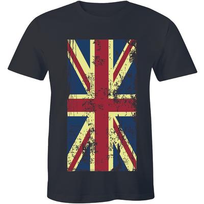 Union Jack Flagge - Großbritannien Vereinigtes Königreich Union Britisches Herren-T-Shirt Tee Unisex T-Shirt