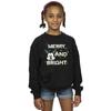 Disney Girls Mickey Mouse Merry & Bright Sweatshirt