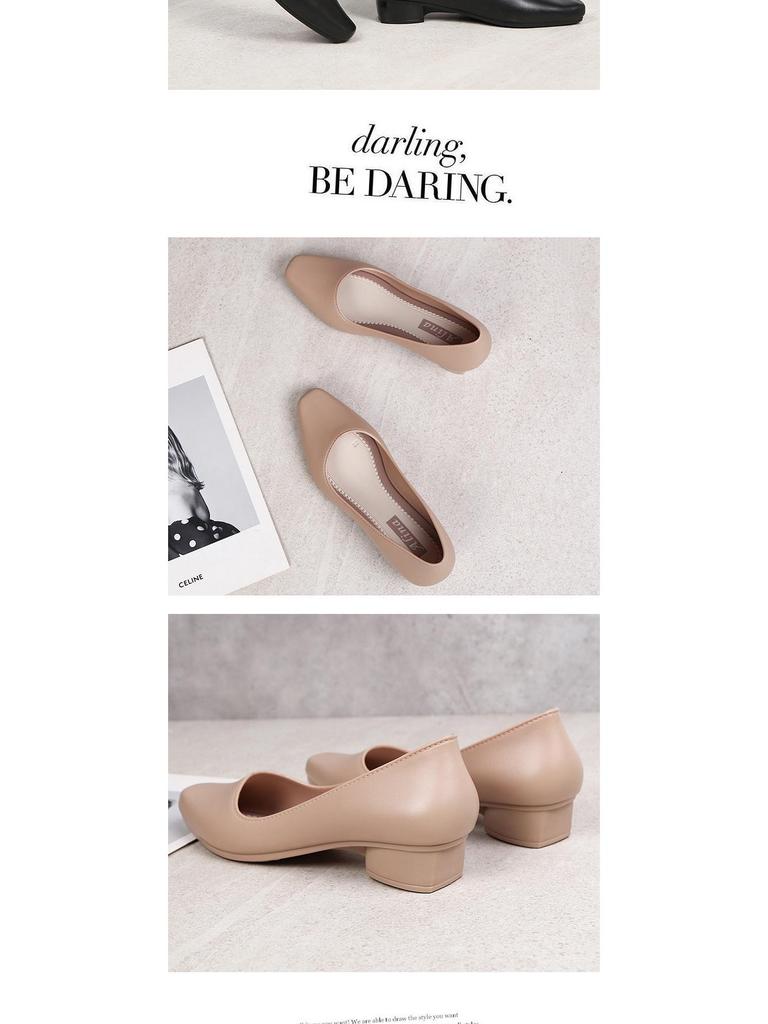 Women's Non-slip Chunky Heel Sandals - Thickened, Versatile, Fashionable, Height-boosting, Comfortable, Square Toe, Summer Casual Shoes.