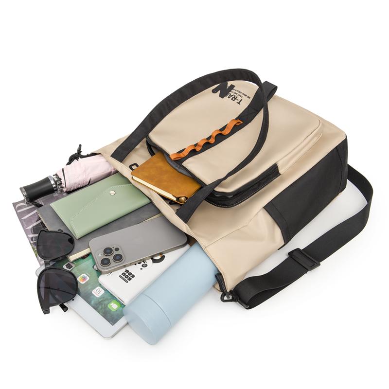 Junior High School Student Shoulder Bag Large Capacity Crossbody Bag Outdoor Commuter Tote Bag