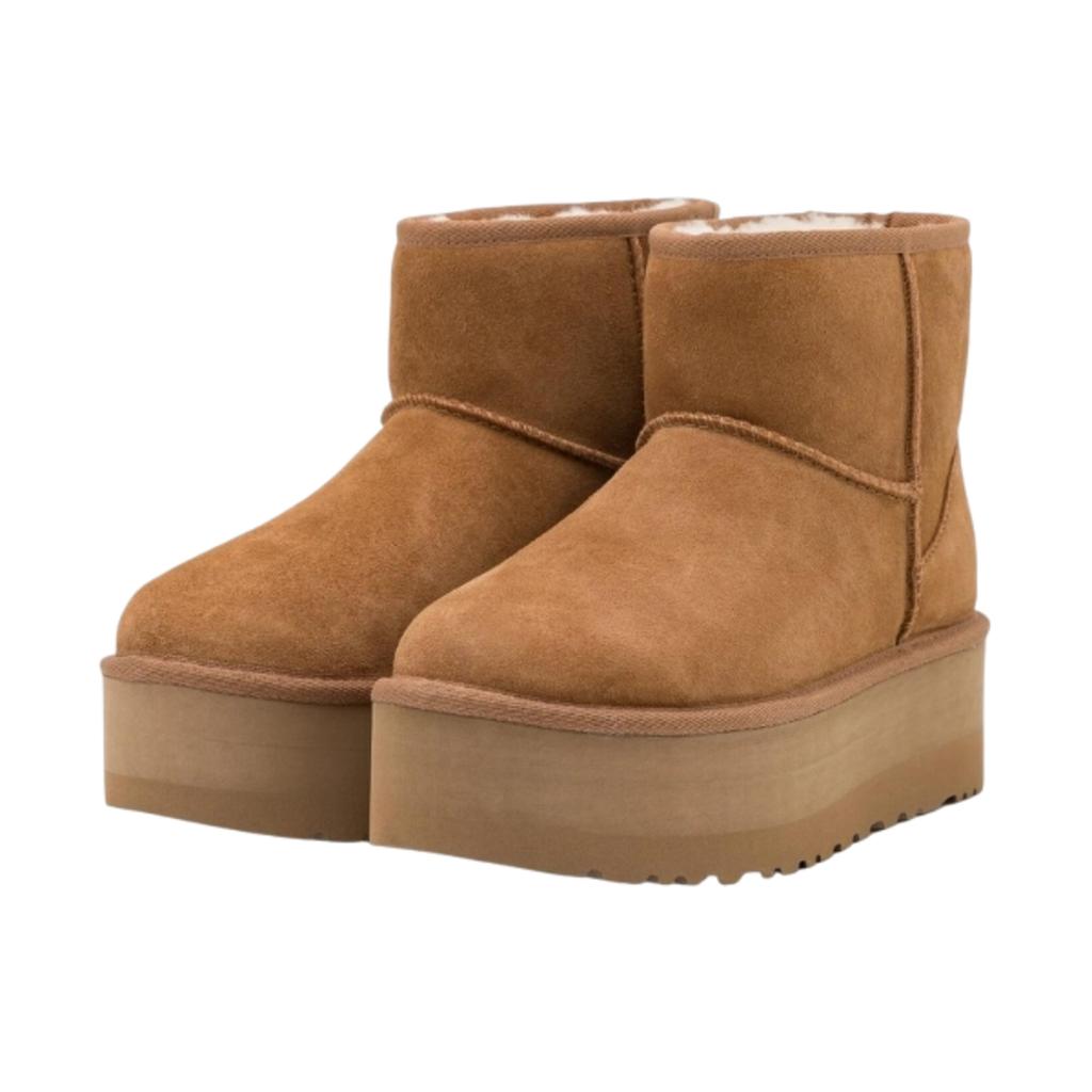 UGG Boot Classic Mini Platform Chestnut