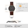 [Skagen] Watch Skagen Signatur SKW6860 Men's Brown Genuine Imported Product