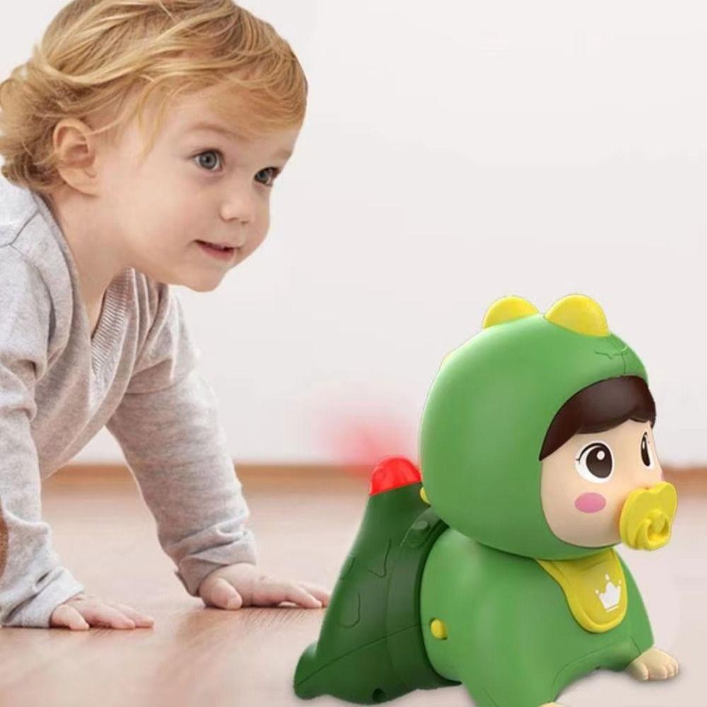 Cartoon Animal Crawling Practice Toys Early Education Crawling Kids Doll Toys Baby/Toddlers