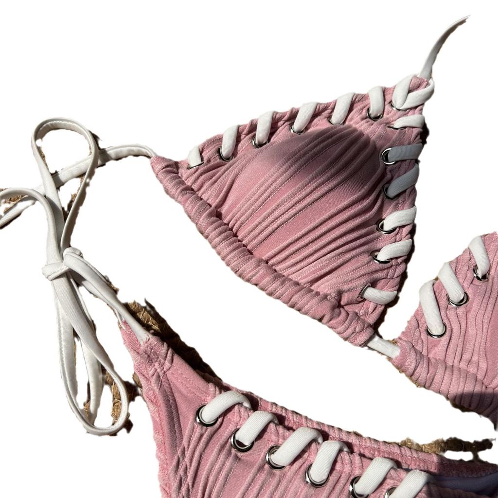 2026 New Small Fresh Sweet Personalized Split Swimsuit Bikini