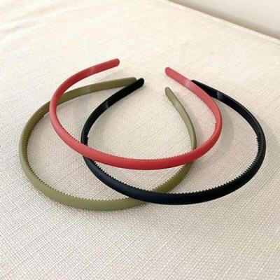 Slim Matte Basic Headband