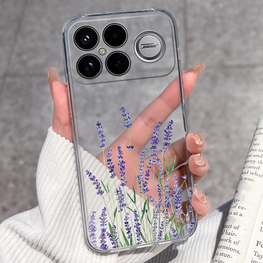 Covers For Xiaomi Poco F8 Ultra F8 F5 Pro F3 C50 C40 Mi Note 2 3 Transparent TPU Phone Case Cute Pet Dog Soft Silicone Dustproof Shell For Xiaomi Capa