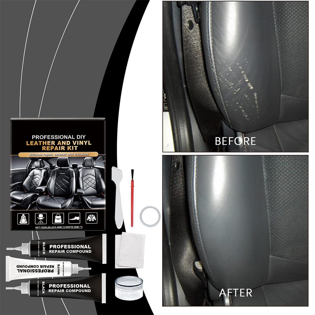 Car Leather Seat Repair Kit Fill Cracks Scratches Furniture Car Ml Maintenance Seat Supplies Interior 100 Sofa T5V6