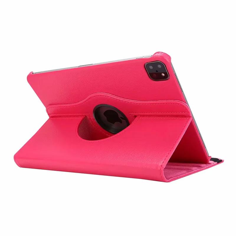 Tablet Case 360 Rotation Tablet Cover For IPad Air 2024 11 Inch 13 Inch Case M2 PU Leather Stand Funda For IPad Pro 11 13 Inch 2024 Cover M4