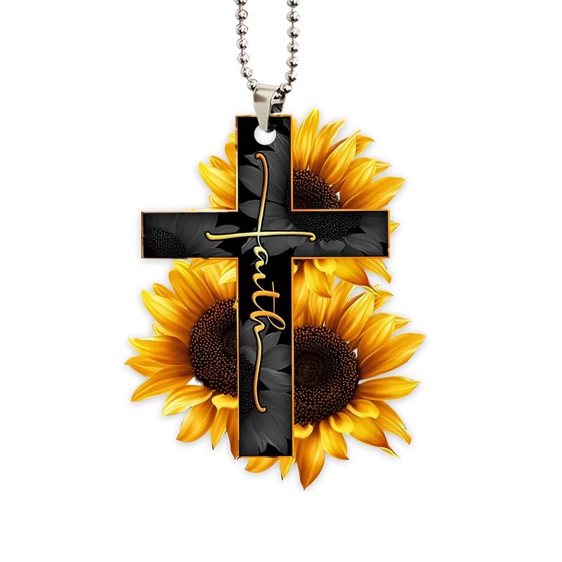 Elegant Purple Rose Butterfly Car Rearview Mirror Accessory Christmas Tree Decoration Hanging Ornament